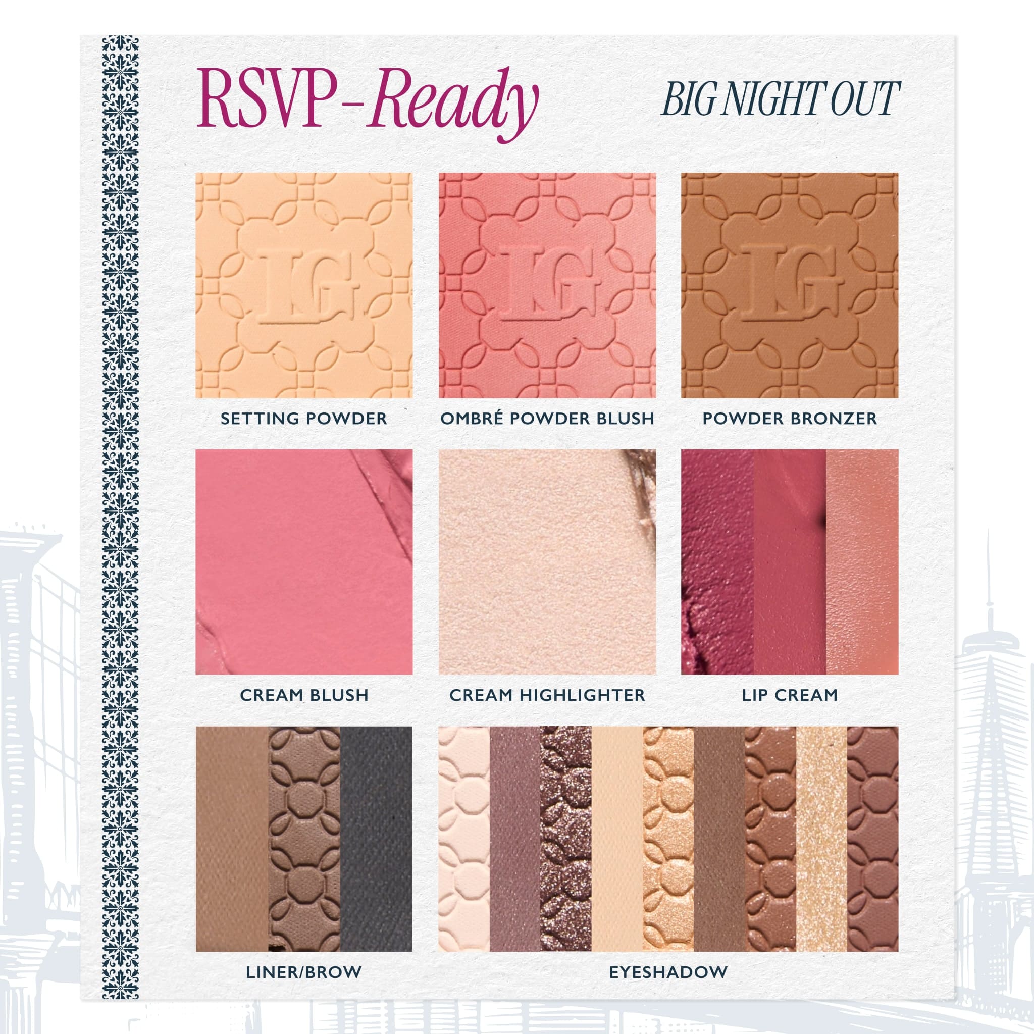 RSVP-Ready: Big Night Out Full Face Palette - Image 3