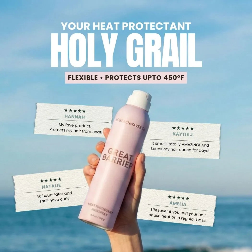 Great Barrier Heat Protectant Hair Spray - Image 3